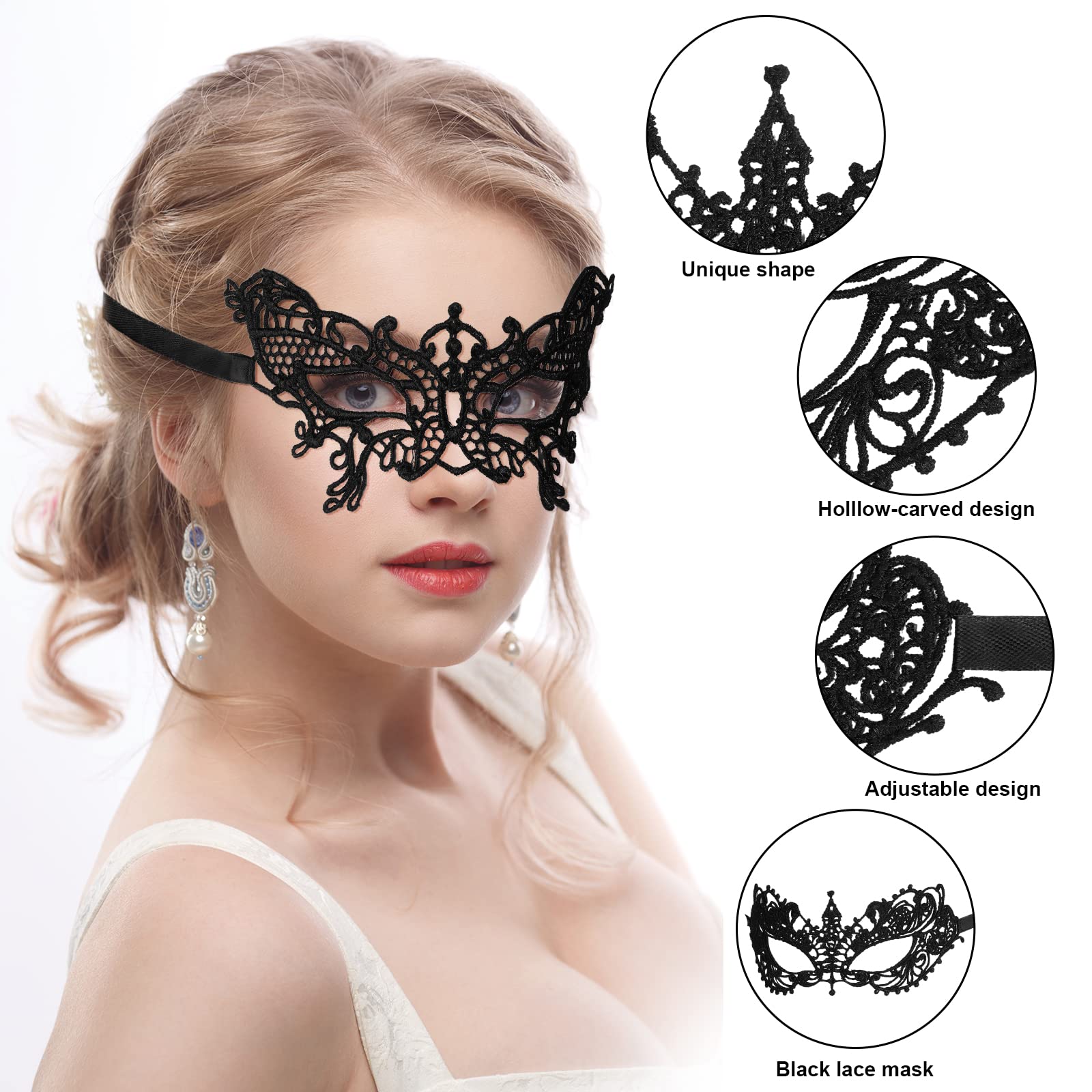 Seksi dantelli koz maskalari Seksi dantelli koz maskalari